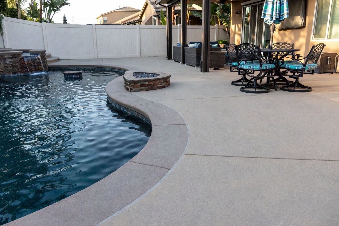 Concrete pool decks in San Francisco, CA
